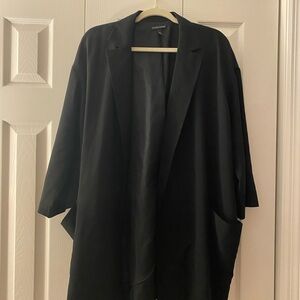 100% Silk Eileen Fisher Longline Blazer